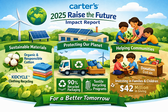 Carter’s, Inc. releases 2025 Raise the Future Impact Report