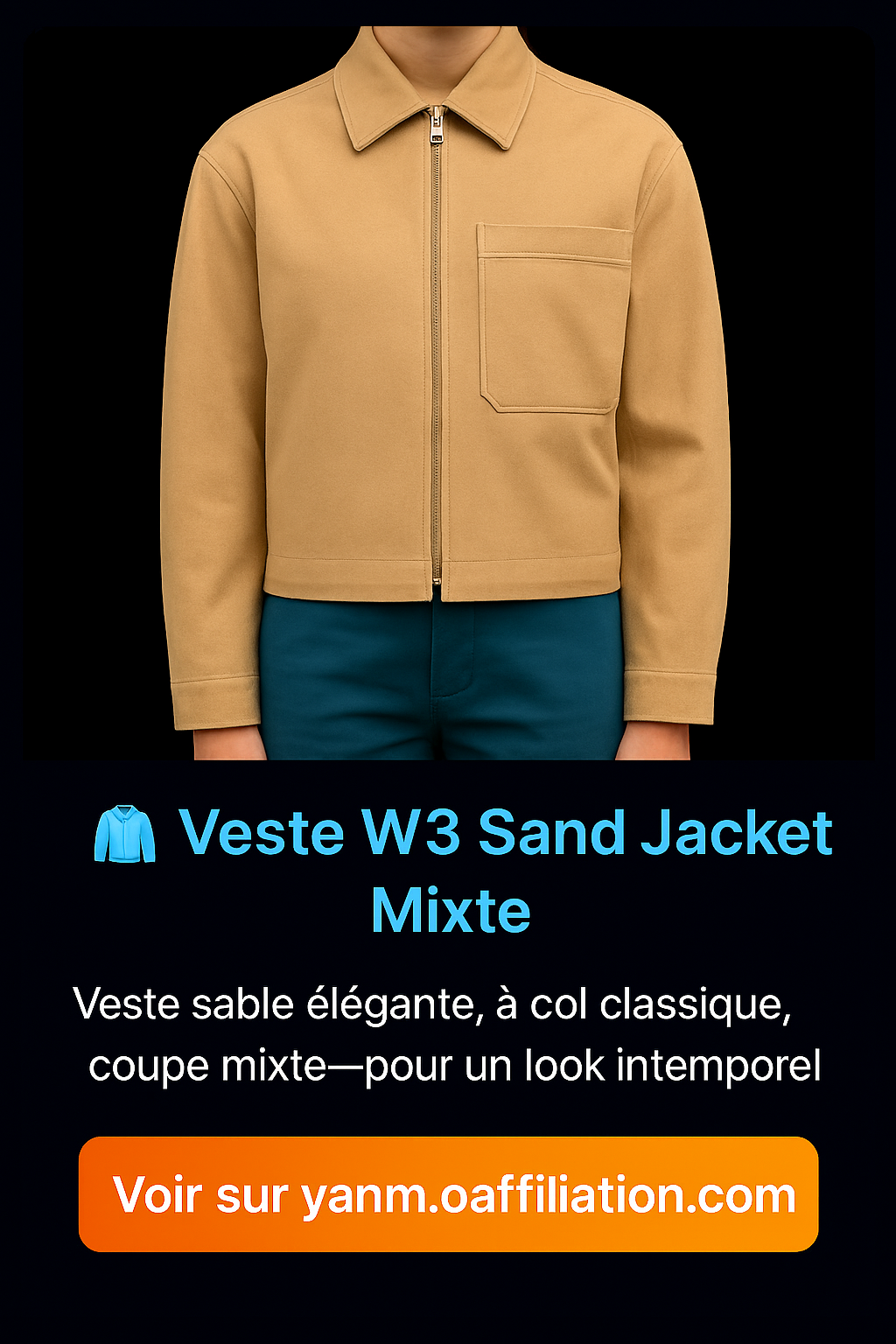 Veste W3 Sand Mixte
