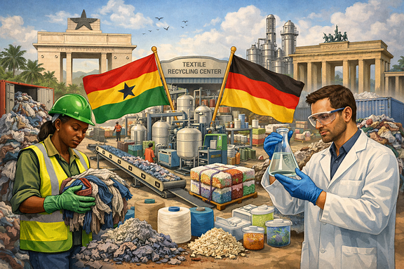 Ghana-Germany tie-up tackles textile waste