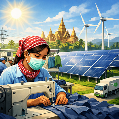 Clean energy push opportunity for Cambodia’s garment industry