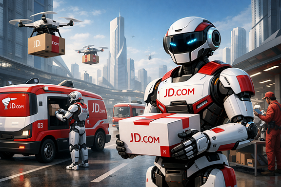 JD.com founder says robots will eventually replace all 700,000 couriers, pledges retraining program