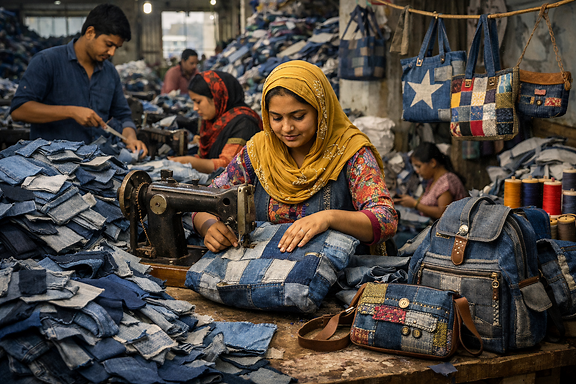Finding beauty in Bangladesh’s forgotten garment industry scraps