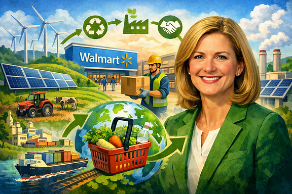 Walmart CSO Kathleen McLaughlin on sustainable value chains