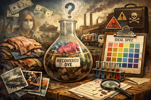 Textile dye recovery meets reality – Part II