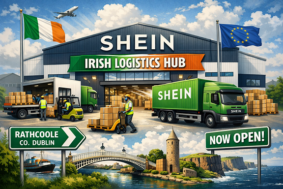 Shein opens new Irish warehouse and logistics facility