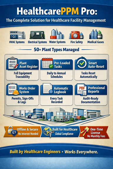 HealthcarePPM Pro Features Infographic