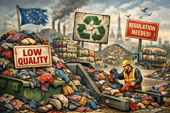 Lavi Aharon (Reconomy): “Fashion faces a recycling crisis in terms of volume and quality”