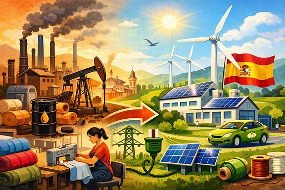 The Spanish textile industry consumes half the energy it did in 2022 and is reducing its dependence on oil