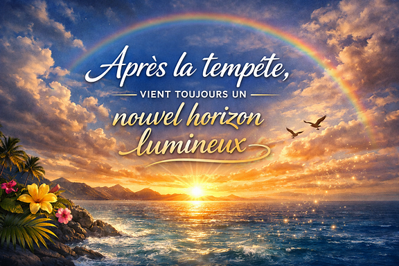 Phrase d’espoir du jour