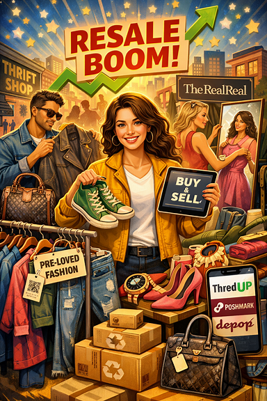 Fashion apparel resale market goes mainstream
