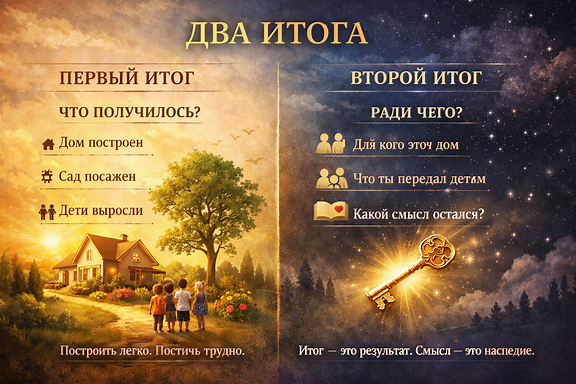 Два итога философский афоризм