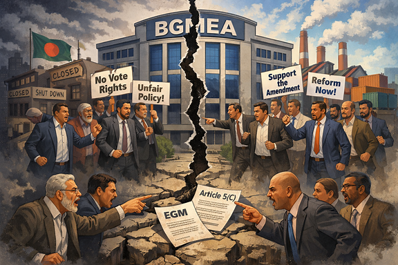 BGMEA policy amendment divides members