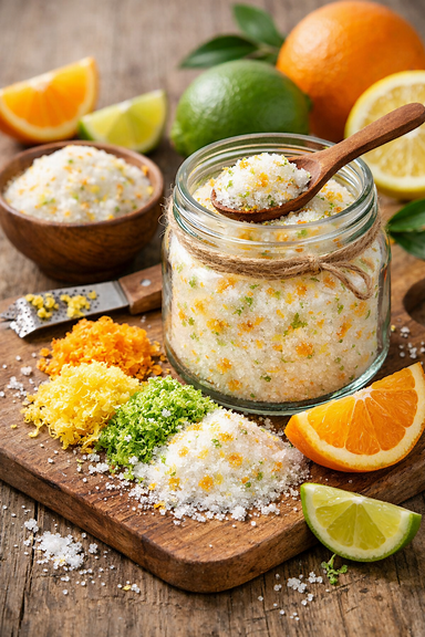 Citrus sugar infusion