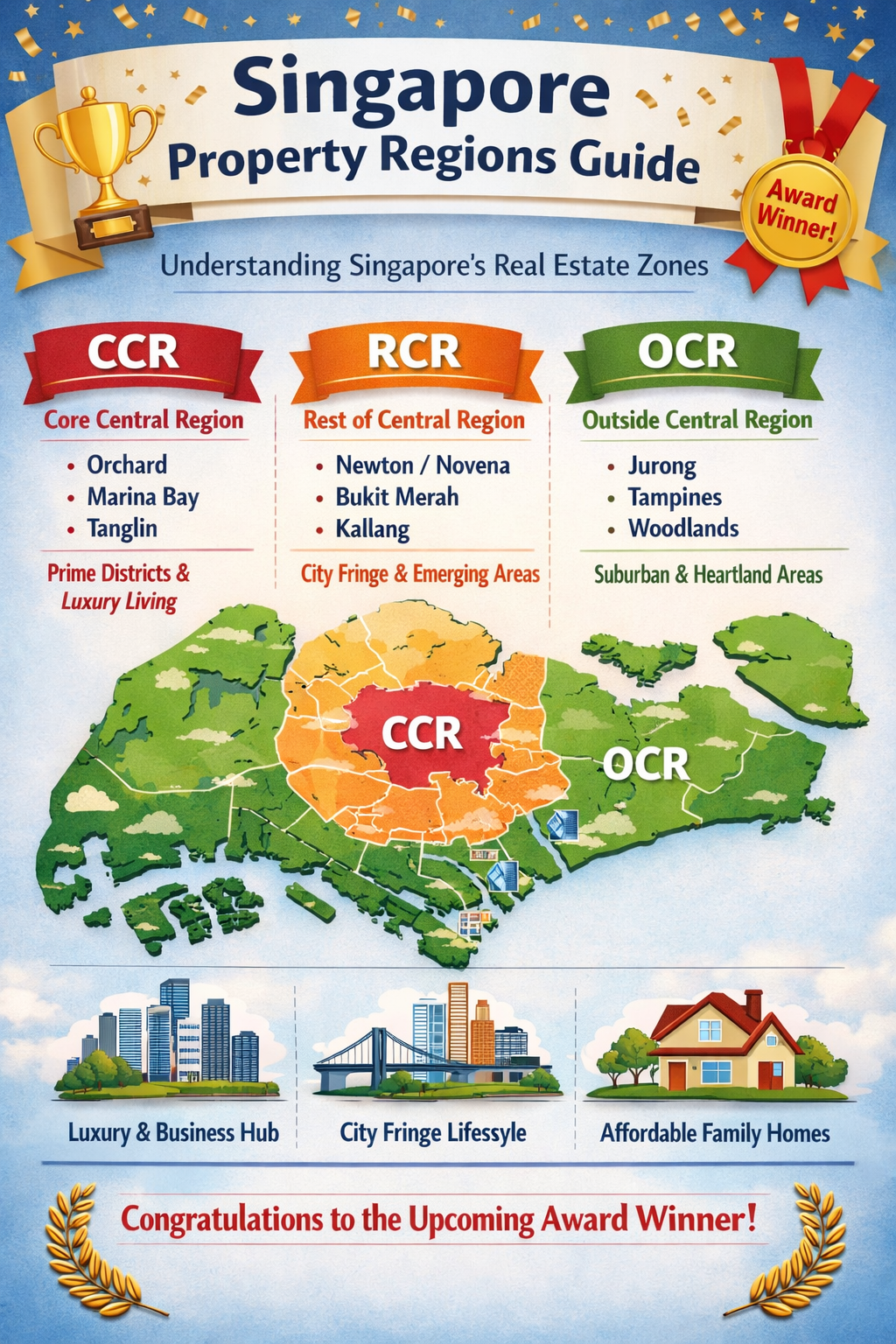 Singapore Property Regions Guide