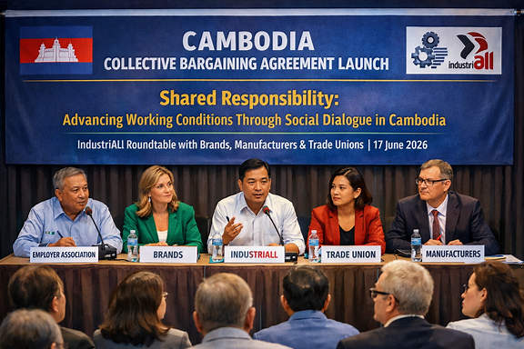 Cambodia: launch of renewed collective bargaining agreement